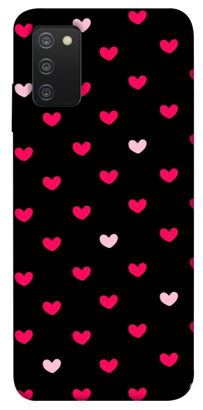Чехол itsPrint Little hearts для Samsung Galaxy A03s, паттерн, купить оптом с доставкой