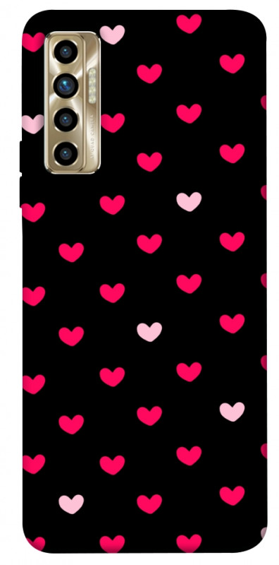 Чехол itsPrint Little hearts для TECNO Camon 17P, паттерн, купить оптом с доставкой