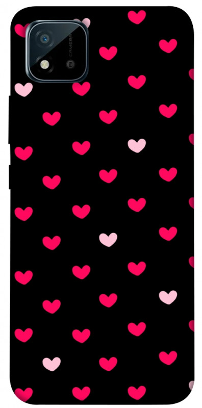 Чехол itsPrint Little hearts для Realme C11 (2021), паттерн, купить оптом с доставкой