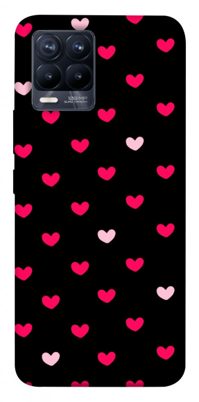 Чохол itsPrint Little hearts для Realme 8, паттерн, купити оптом з доставкою