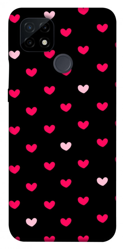 Чехол itsPrint Little hearts для Realme C21, паттерн, купить оптом с доставкой