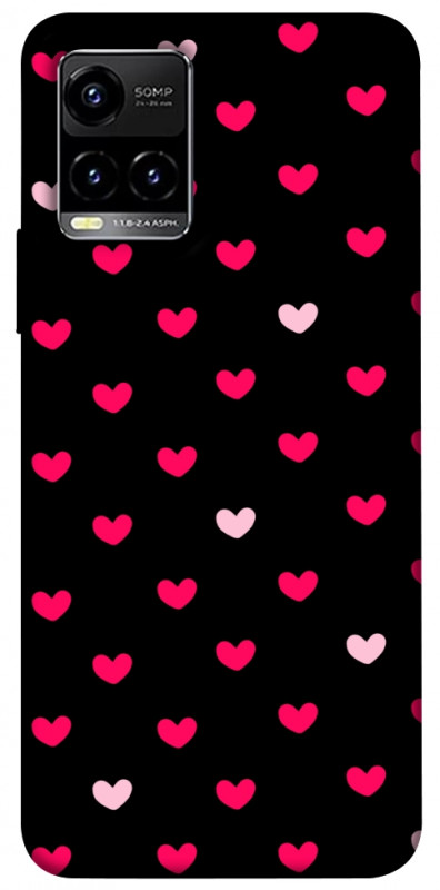 Чехол itsPrint Little hearts для Vivo Y21 / Y33s, паттерн, купить оптом с доставкой