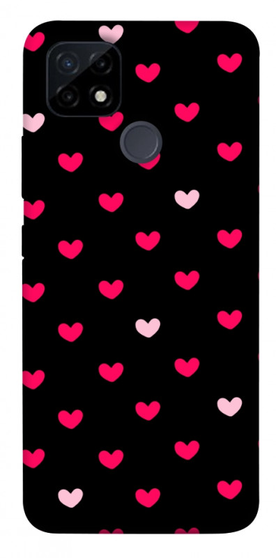 Чехол itsPrint Little hearts для Realme C12, паттерн, купить оптом с доставкой