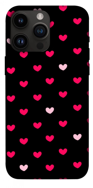 Чехол itsPrint Little hearts для Apple iPhone 14 Pro Max (6.7"), паттерн, купить оптом с доставкой