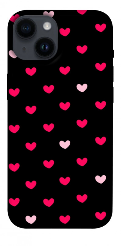 Чехол itsPrint Little hearts для Apple iPhone 14 (6.1"), паттерн, купить оптом с доставкой