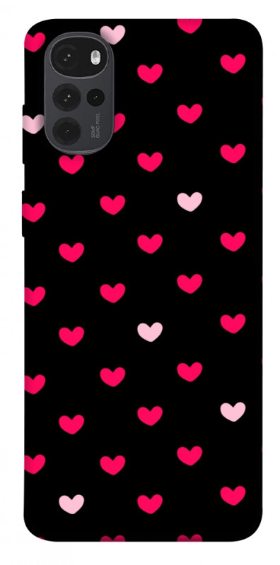 Чехол itsPrint Little hearts для Motorola Moto G22, паттерн, купить оптом с доставкой