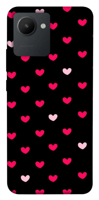 Чехол itsPrint Little hearts для Realme C30s, паттерн, купить оптом с доставкой