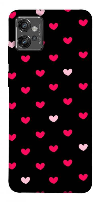 Чехол itsPrint Little hearts для Motorola Moto G32, паттерн, купить оптом с доставкой