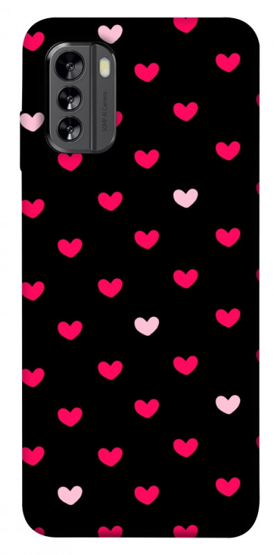 Чехол itsPrint Little hearts для Nokia G60, паттерн, купить оптом с доставкой