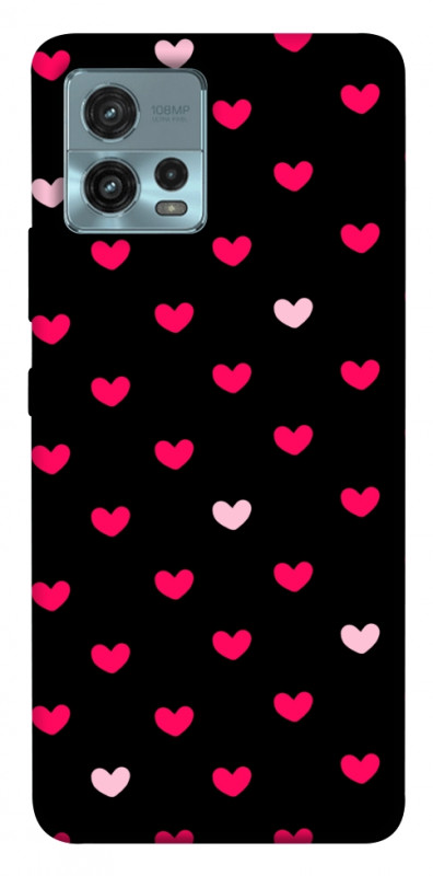 Чехол itsPrint Little hearts для Motorola Moto G72, паттерн, купить оптом с доставкой