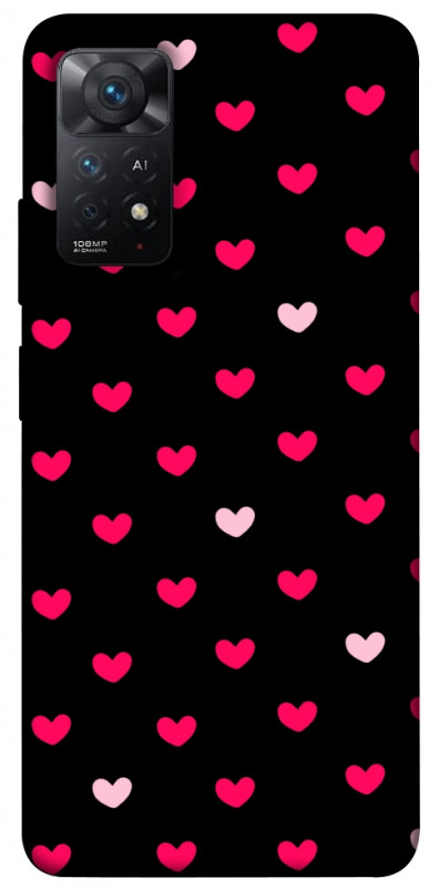 Чехол itsPrint Little hearts для Xiaomi Redmi Note 11 Pro 4G/5G, паттерн, купить оптом с доставкой