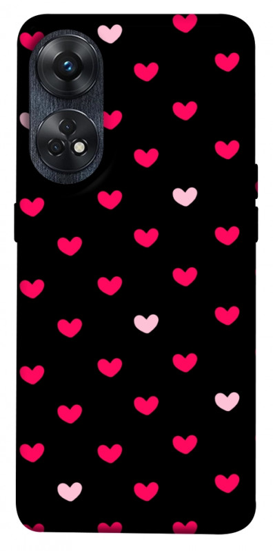 Чехол itsPrint Little hearts для Oppo Reno 8 T 4G, паттерн, купить оптом с доставкой