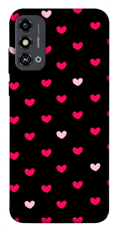 Чехол itsPrint Little hearts для ZTE Blade A53, паттерн, купить оптом с доставкой