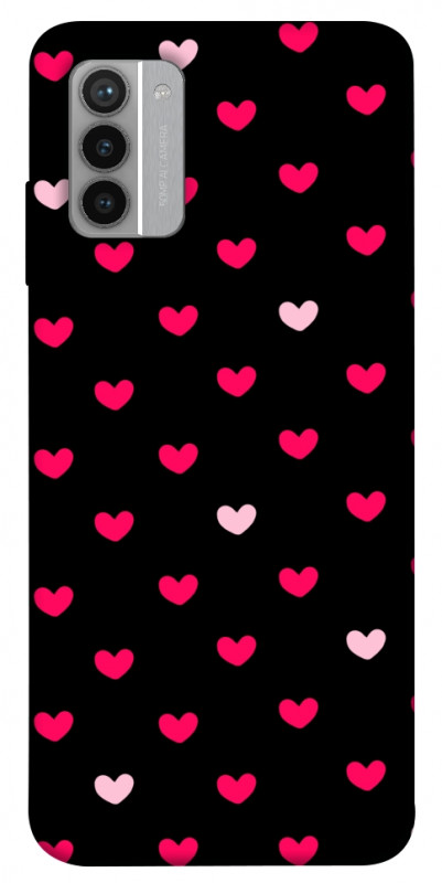 Чехол itsPrint Little hearts для Nokia G42, паттерн, купить оптом с доставкой