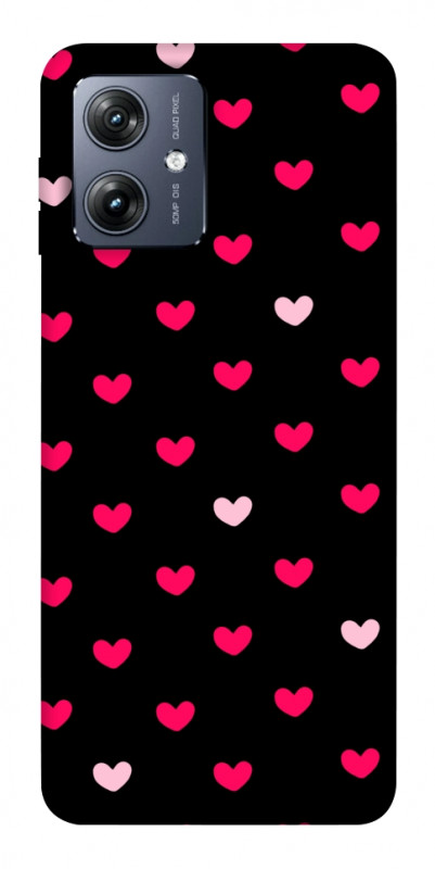 Чехол itsPrint Little hearts для Motorola Moto G54, паттерн, купить оптом с доставкой