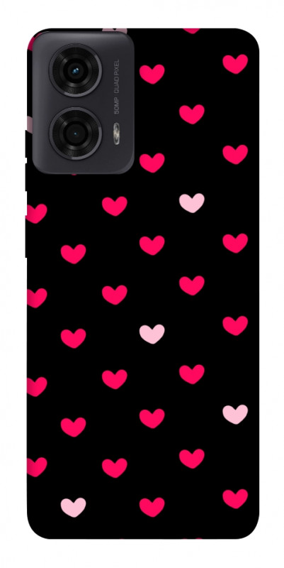 Чехол itsPrint Little hearts для Motorola Moto G24, паттерн, купить оптом с доставкой