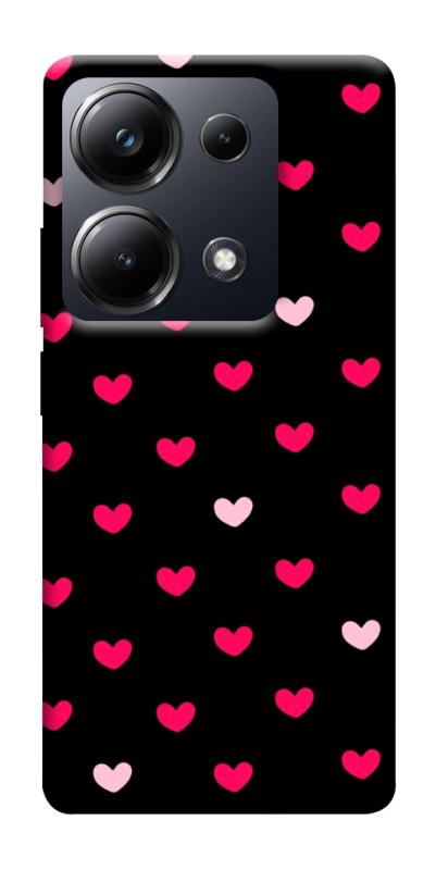 Чехол itsPrint Little hearts для Xiaomi Redmi 13 4G / Poco M6 4G, паттерн, купить оптом с доставкой