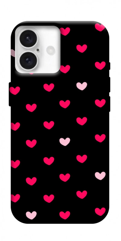 Чехол itsPrint Little hearts для Apple iPhone 16 (6.1"), паттерн, купить оптом с доставкой