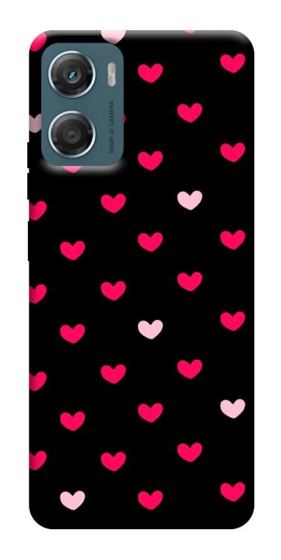 Чехол itsPrint Little hearts для Motorola Moto G06, паттерн, купить оптом с доставкой