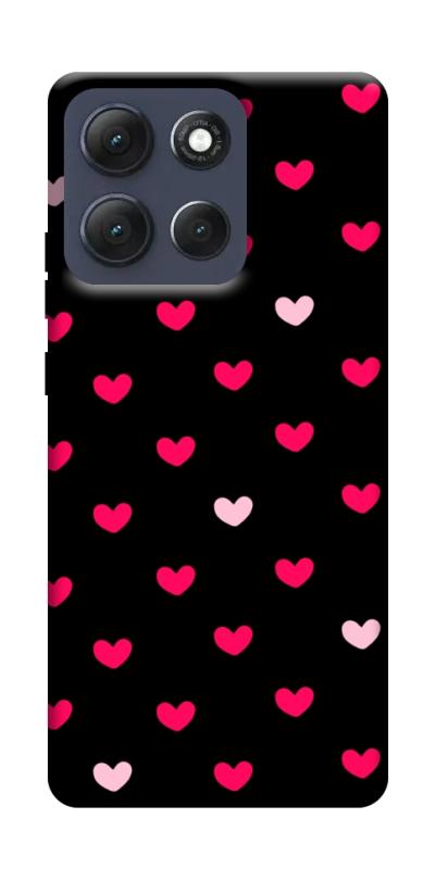Чехол itsPrint Little hearts для Motorola Moto G86 Power, паттерн, купить оптом с доставкой