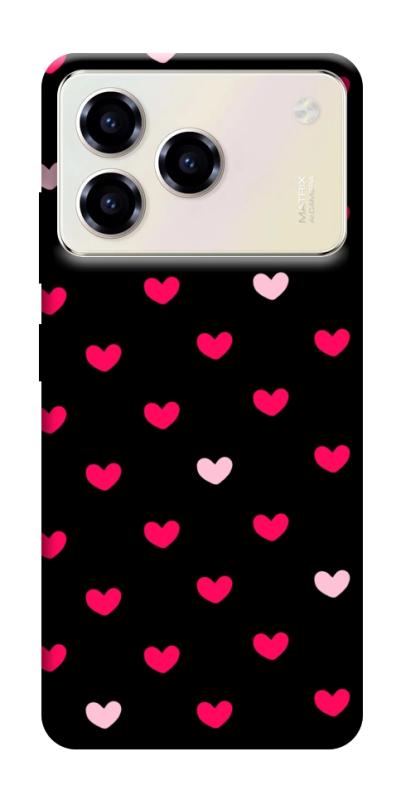 Чехол itsPrint Little hearts для ZTE Blade A76, паттерн, купить оптом с доставкой