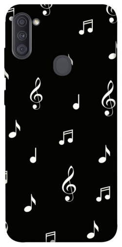 Чехол itsPrint Notes on black для Samsung Galaxy A11