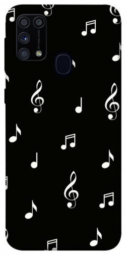Чохол itsPrint Notes on black для Samsung Galaxy M31