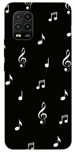 Чохол itsPrint Notes on black для Xiaomi Mi 10 Lite