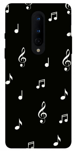 Чехол itsPrint Notes on black для OnePlus 8