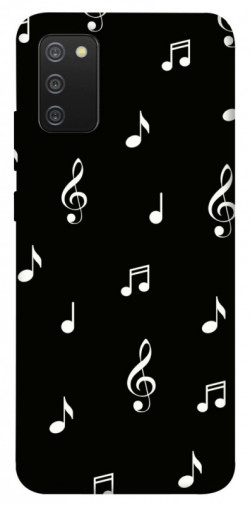 Чехол itsPrint Notes on black для Samsung Galaxy A02s