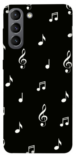 Чехол itsPrint Notes on black для Samsung Galaxy S21