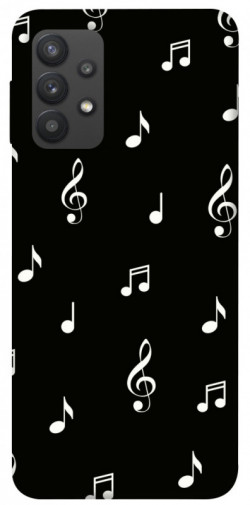 Чехол itsPrint Notes on black для Samsung Galaxy A32 (A325F) 4G