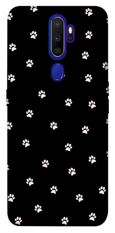 Чехол itsPrint Лапки для Oppo A5 (2020) / Oppo A9 (2020), паттерн, купить оптом с доставкой