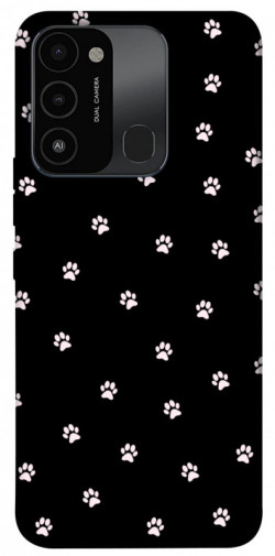 Чехол itsPrint Лапки для Tecno Spark Go 2022 (KG5m)