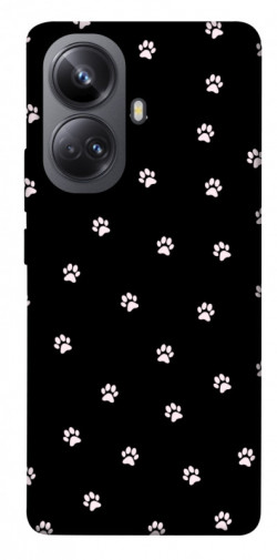 Чехол itsPrint Лапки для Realme 10 Pro+