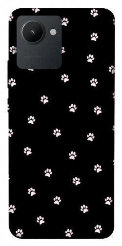 Чехол itsPrint Лапки для Realme C30s