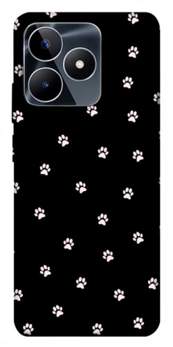 Чехол itsPrint Лапки для Realme C53