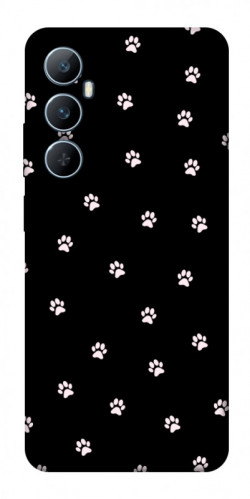 Чехол itsPrint Лапки для Realme C65 4G