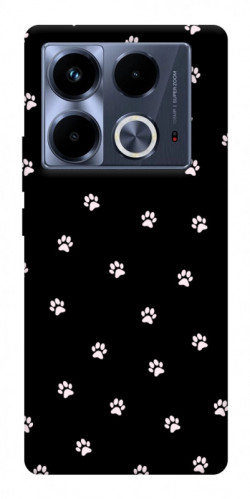 Чехол itsPrint Лапки для Infinix Note 40 4G
