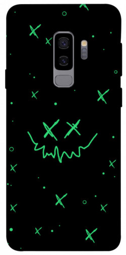Чехол itsPrint Green smile для Samsung Galaxy S9+