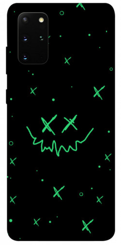 Чехол itsPrint Green smile для Samsung Galaxy S20+