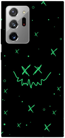 Чехол itsPrint Green smile для Samsung Galaxy Note 20 Ultra