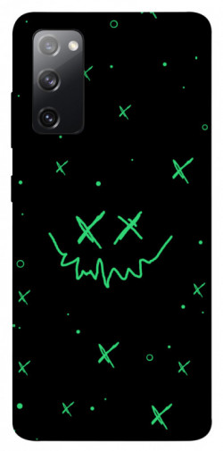Чехол itsPrint Green smile для Samsung Galaxy S20 FE