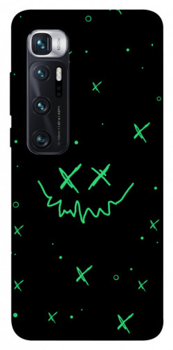Чехол itsPrint Green smile для Xiaomi Mi 10 Ultra
