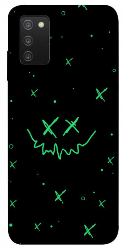 Чехол itsPrint Green smile для Samsung Galaxy A03s