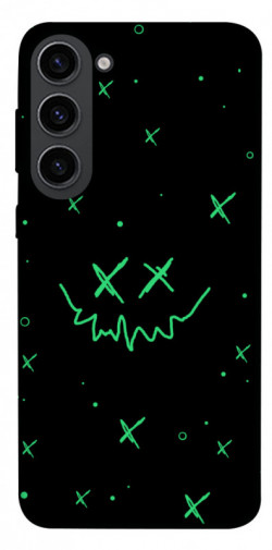 Чехол itsPrint Green smile для Samsung Galaxy S23