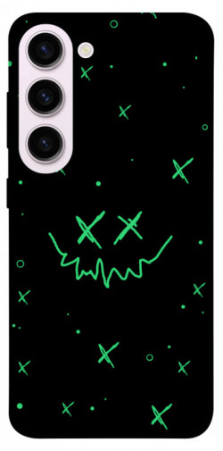 Чехол itsPrint Green smile для Samsung Galaxy S23+