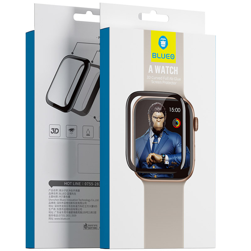Полімерна 3D плівка Blueo High-Molecule для Apple Watch 44mm дивитися фото №4