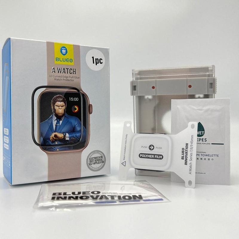 Полімерна 3D плівка Blueo High-Molecule для Apple Watch 10/11 46mm (+ аплікатор) на малюнкі №2