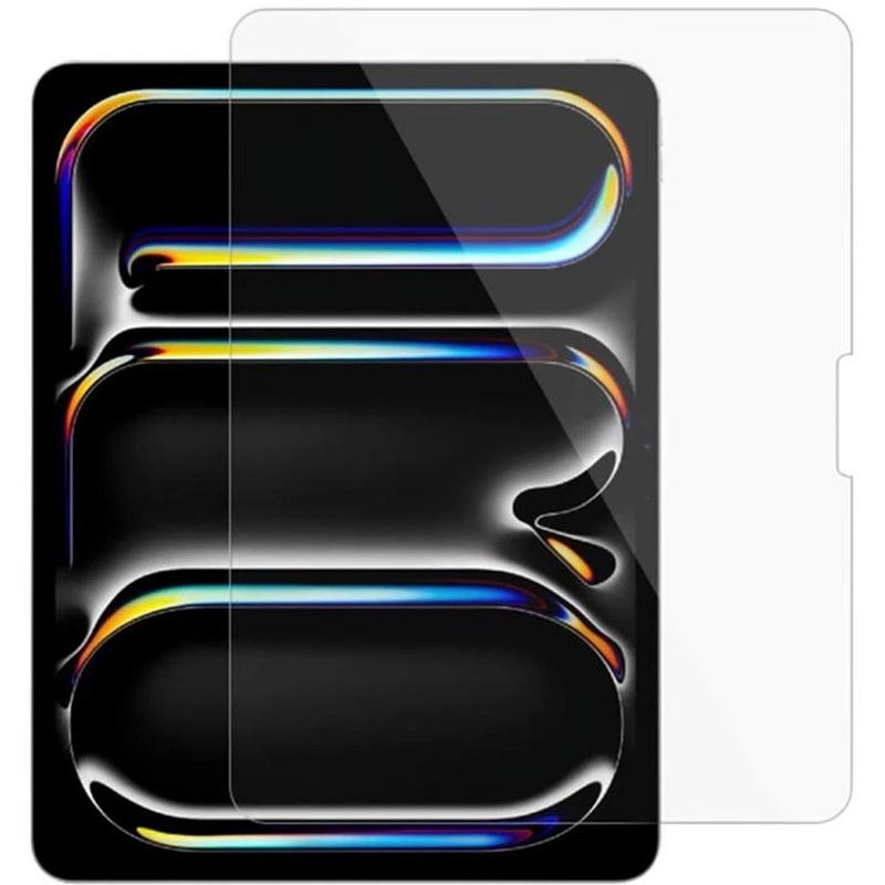 Закаленное защитное стекло Blueo HD для Apple iPad Pro 11 (2024-25) | Без рамки, на картинке №2